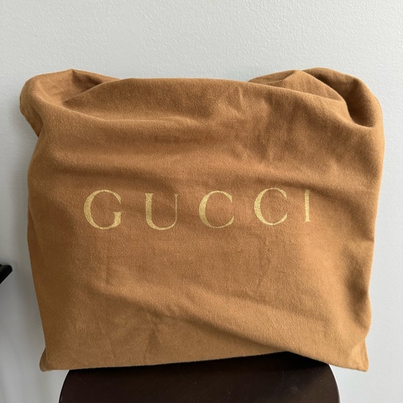 Gucci shoulder Bag Canvas Briefcase w Dustbag - Authentic - Picture 16 of 16